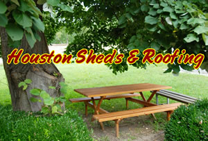 picnic table single wood post legs spring tx pasadena